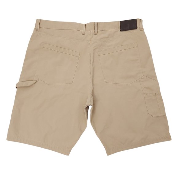 Under Armour Shorts Mens 40 Beige Performance Flat Front Casual Golf Outdoor - Picture 2 of 10